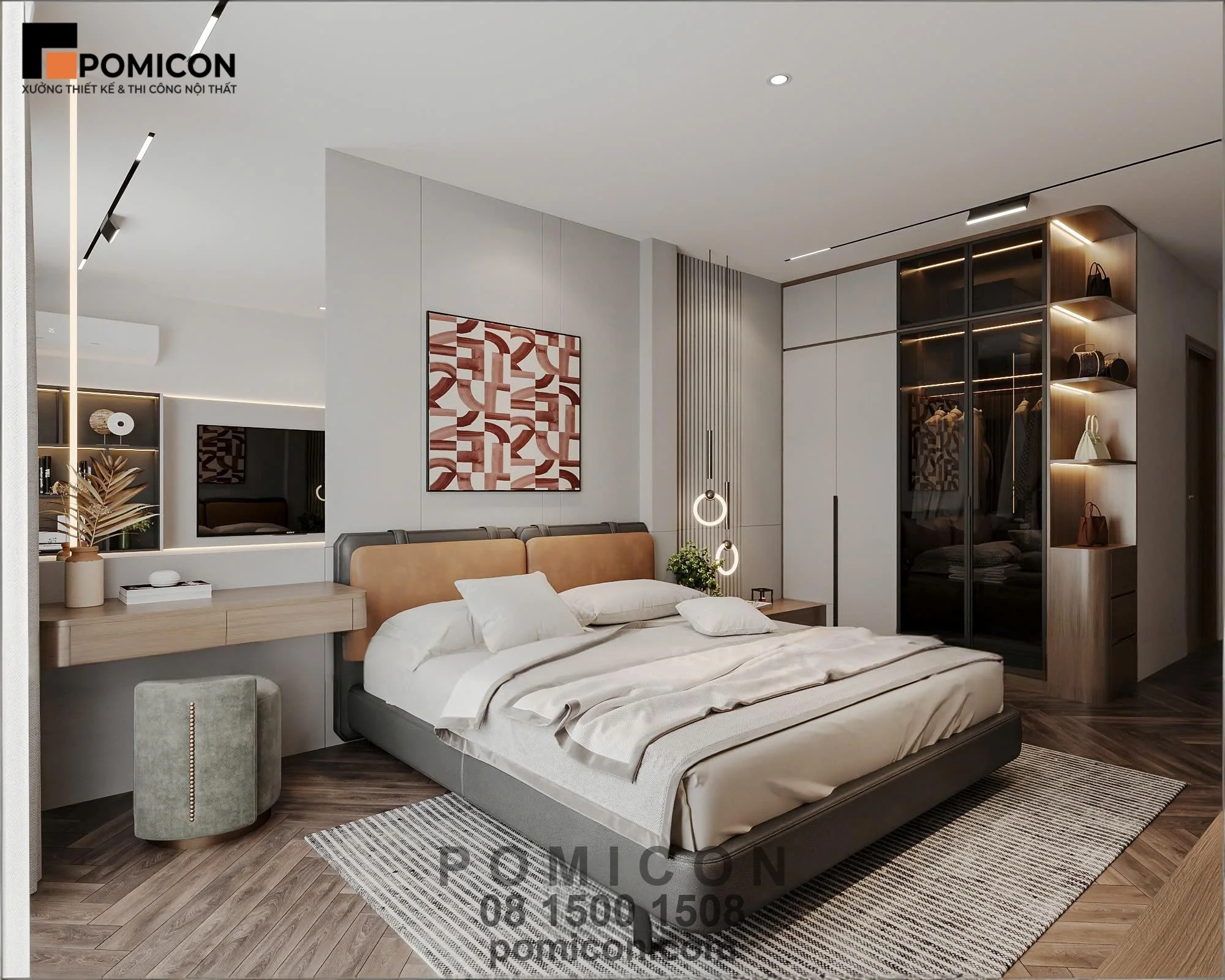 Thiết kế nội thất Sun Casa Central tại Tân Uyên tối ưu không gian