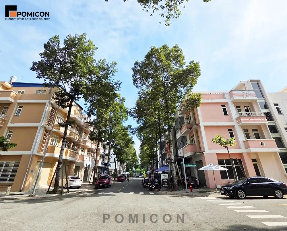 Thiết kế nội thất Uni Town tại Thủ Dầu Một tối ưu không gian