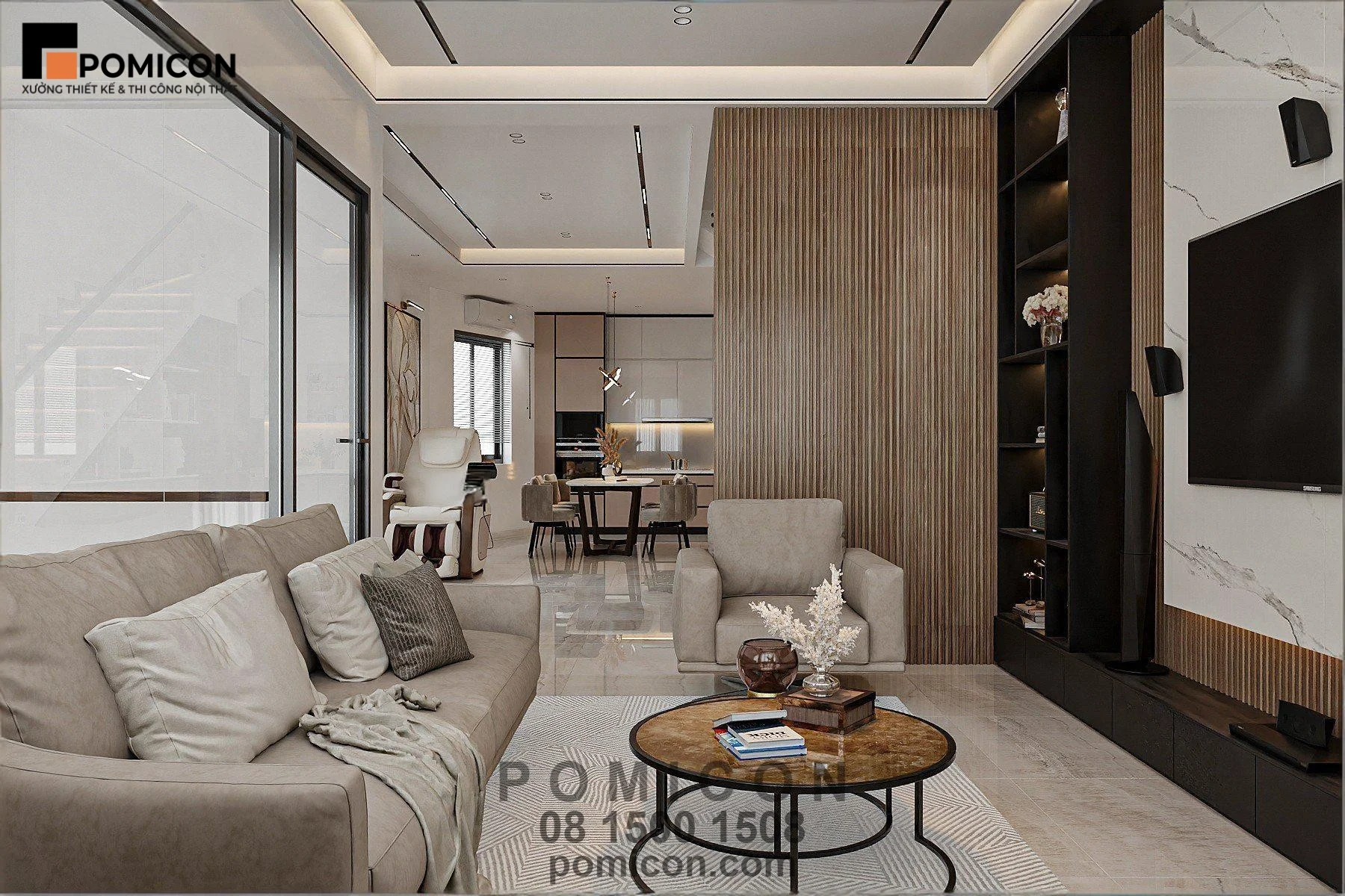 Top đơn vị thiết kế nội thất Thành phố mới Bình Dương đáng tin cậy