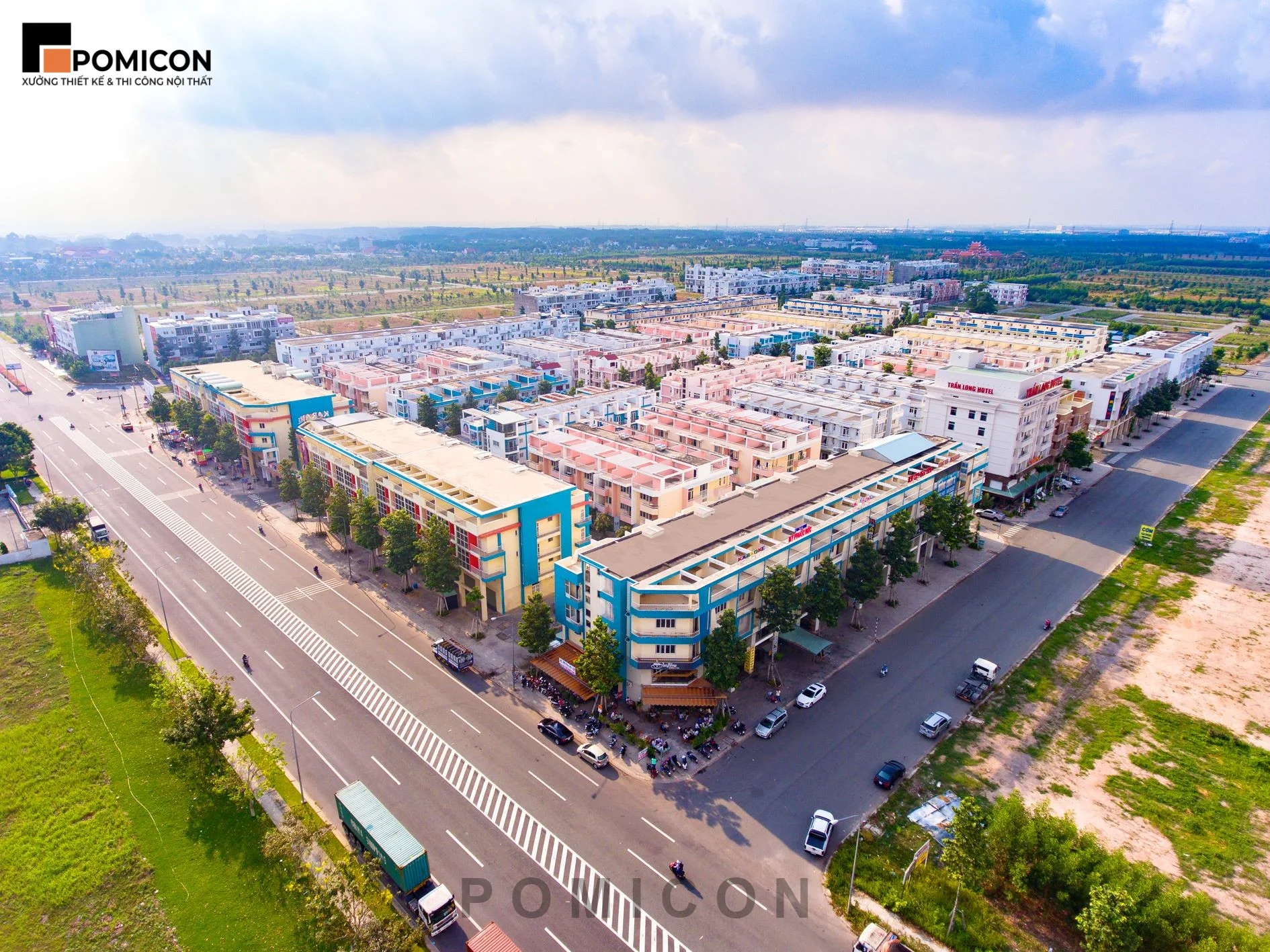 Ý tưởng thiết kế nội thất Uni Town phong cách hiện đại