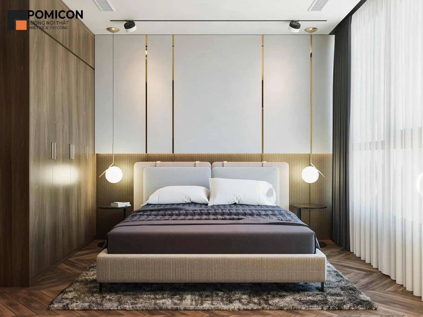 Ý tưởng thiết kế nội thất Việt Sing Phú Chánh phong cách hiện đại