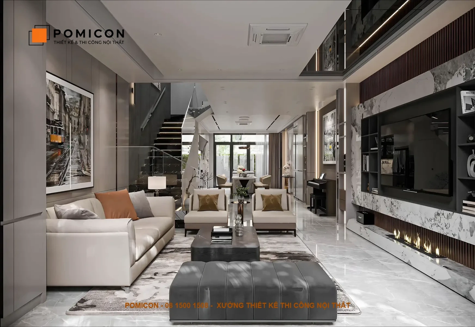 Thiết Kế Không Gian Biệt Thự Phú Hòa