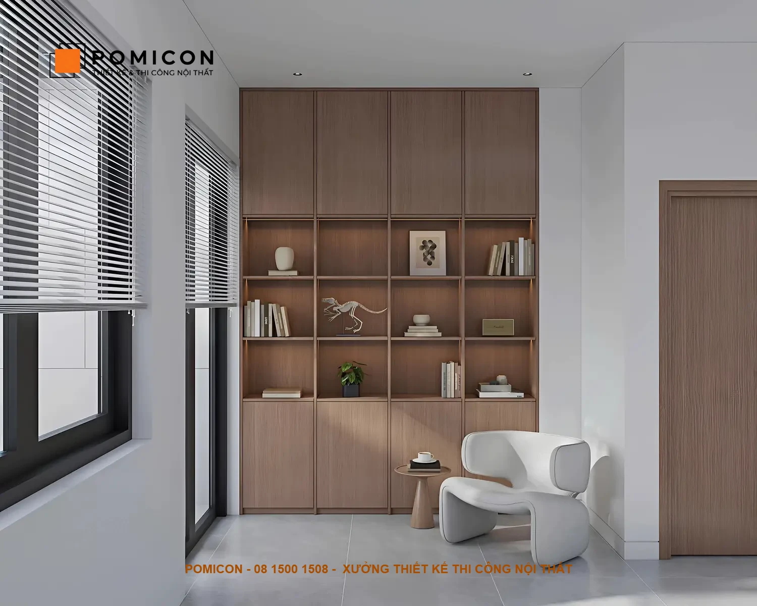thiết kế nội thất nhà phố Tân Phước Khánh