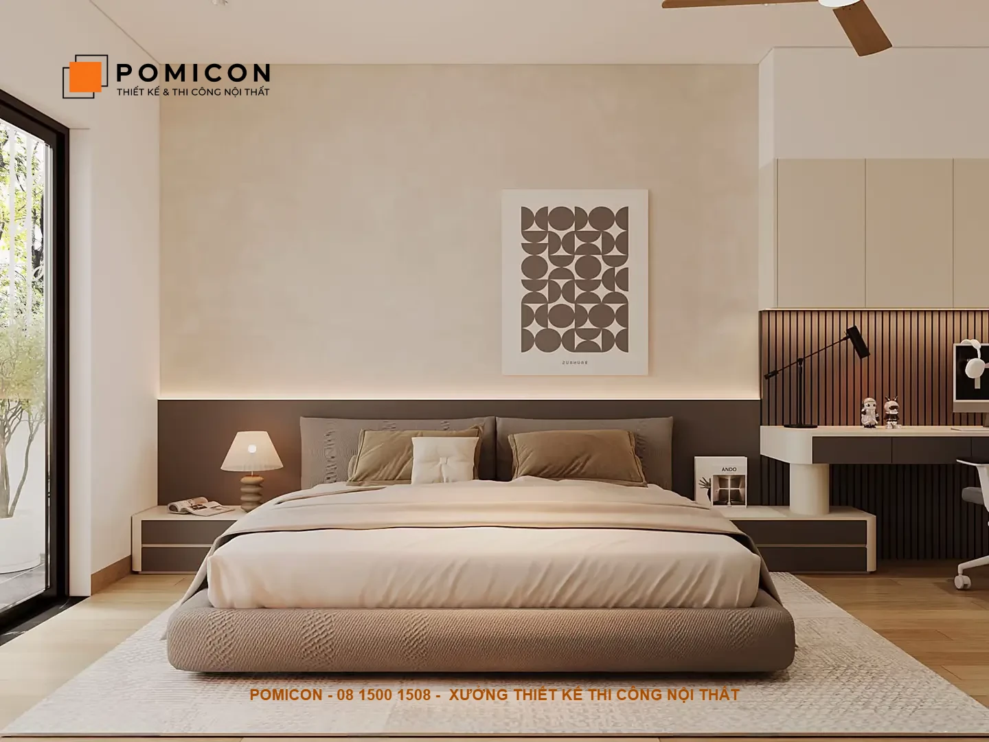 thiết kế phòng ngủ đẹp Mỹ Phước