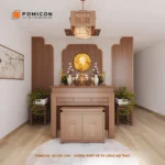thiết kế thi công nội thất biệt thự Phường Phú Cường TP.HCM - POMICON