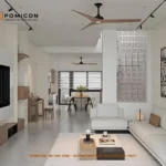 thiết kế thi công nội thất biệt thự Phường Phú Hòa TP.HCM - POMICON