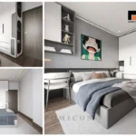 thiết kế thi công nội thất văn phòng Phường Phú Hòa TP.HCM - POMICON